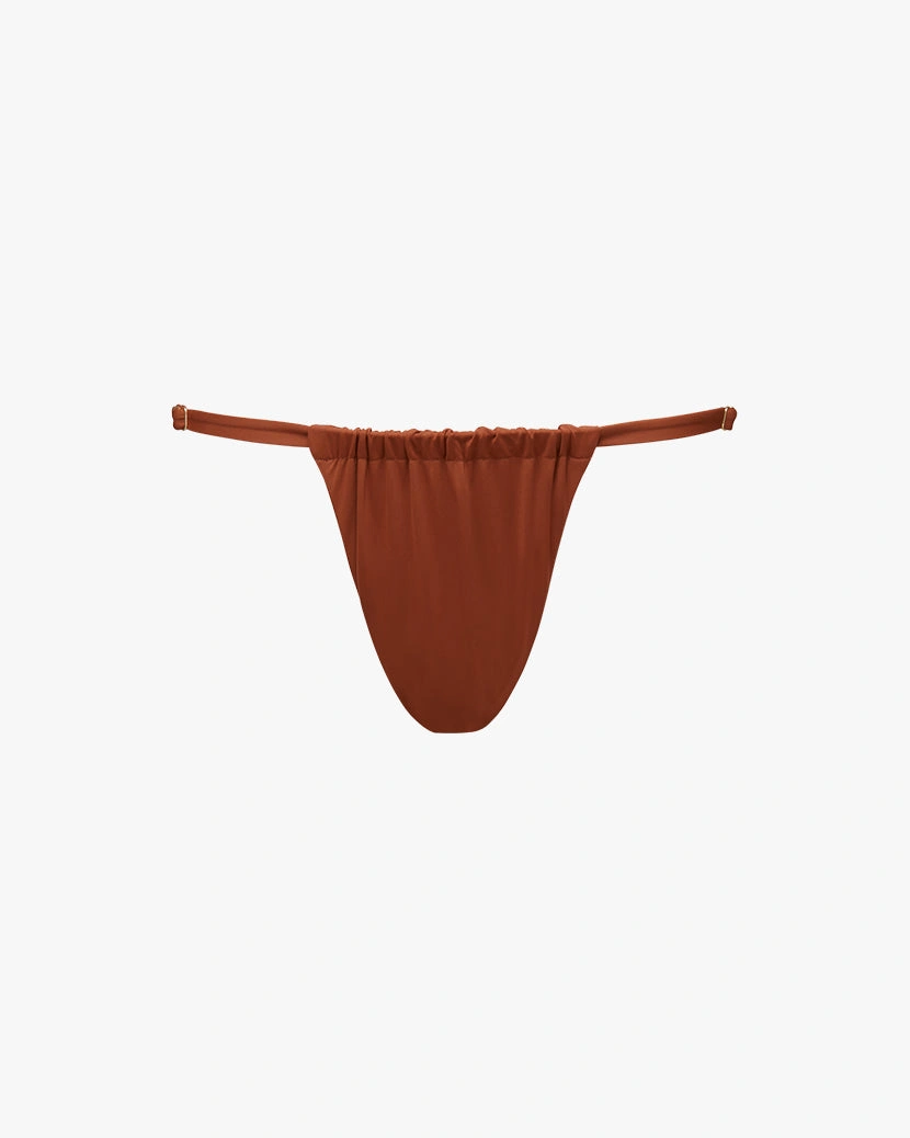 Ruched Bikini Bottoms: Your Curves, Your Control!